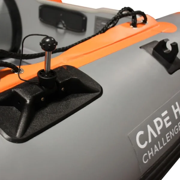 Annexe Pneumatique Cape Horn Challenger 270 Fond Aluminium Orange