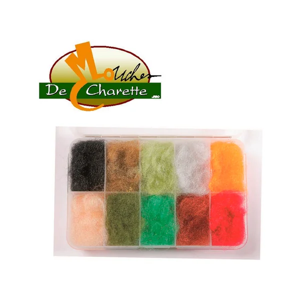 ANTRON DUBBING JMC DE CHARETTE BOITE 10 COLORIS