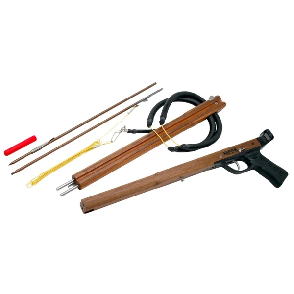 Arbalète fusil harpon bois chasse sous marine Riffe Euro Travel Series - 110 cm