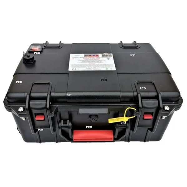 Batterie Valise Lithium Ion Polymère Prolith 36 Volts 120 Ah + Sortie Régulée 12V