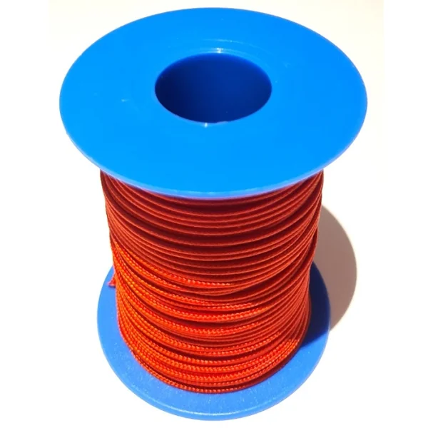 Bobine de Dyneema gainé Denty Spearfishing Ø 1.5 mm - Rouge 50 m