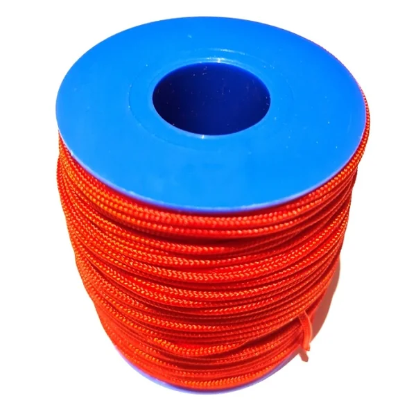 Bobine de Dyneema gainé Denty Spearfishing Ø 2.00 mm - Rouge 50 m