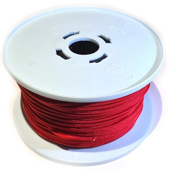 Bobine de dyneema gainé Denty Spearfishing Ø 2 mm - Rouge 100 m