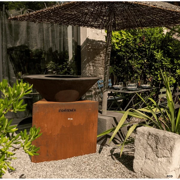 Braséro Cortenéa En Acier Corten Tradition 100