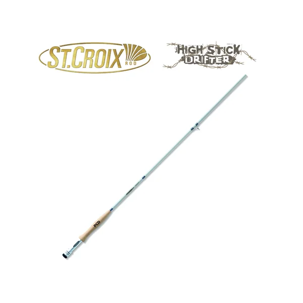 CANNE MOUCHE ST CROIX LEGEND HIGH STICK DRIFTER 9 PIEDS 6 SOIE 4 4 BRINS