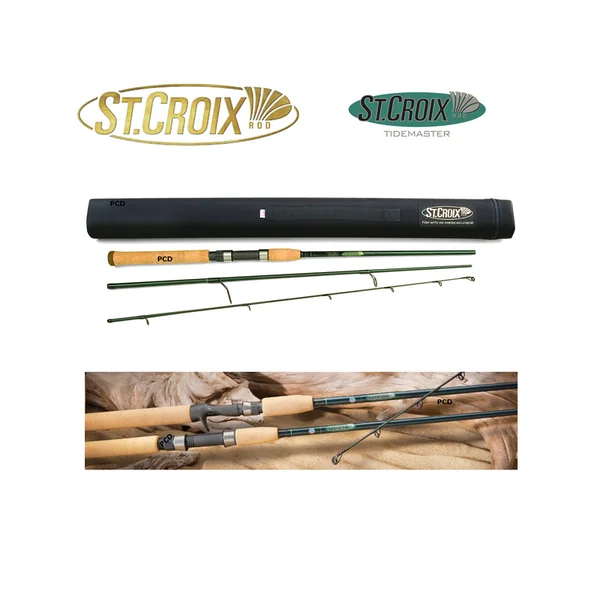 CANNE SPINNING ST CROIX TIDEMASTER INSHORE TRAVEL FAST 2M31 MH 3 BRINS