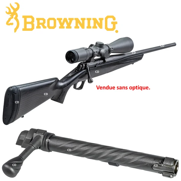 Carabine Browning X-Bolt Pro Carbon Hunter FL Cérakote SM THR Filetée