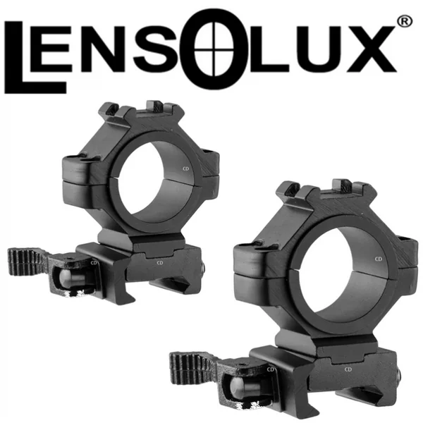 COLLIERS DE MONTAGE RAPIDE LENSOLUX 25.4 OU 30MM