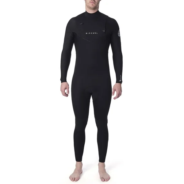 Combinaison homme Rip Curl Dawn patrol 3/2 Front zip - Noir| LT