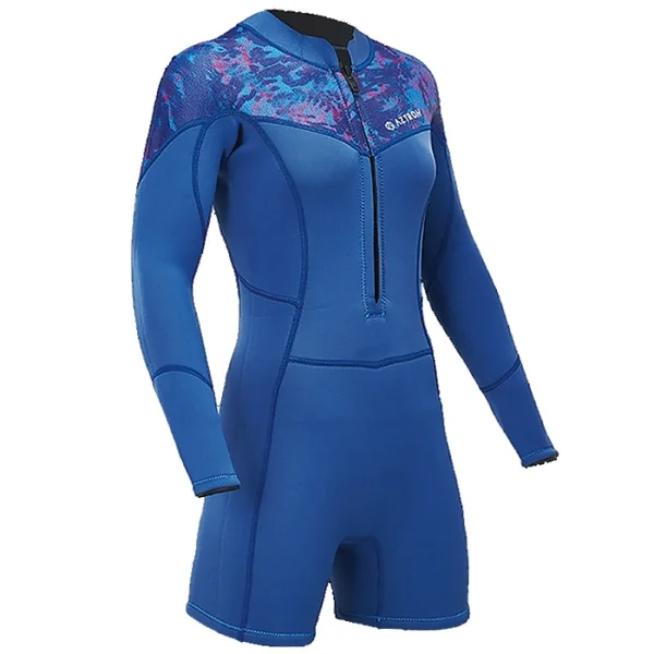 Combinaison shorty Femme Aztron Aurora| 3/2 mm | Front zip