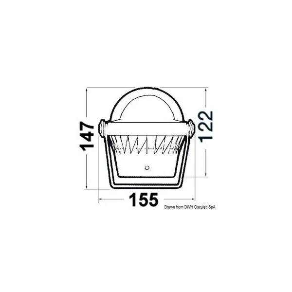 Compas Riviera Zenit bleu/gris sur étrier rose plate adapté grande vitesse