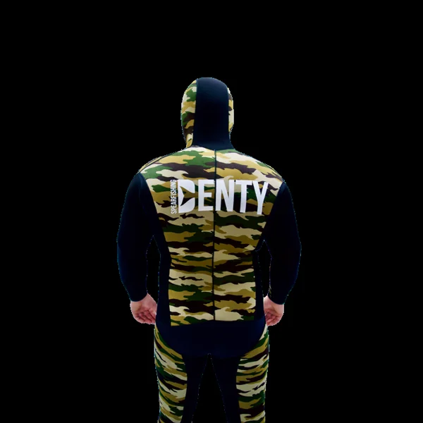 Ensemble de combinaison Désert Denty Spearfishing - 5 mm - Taille 2 - OCCASION GRADE B