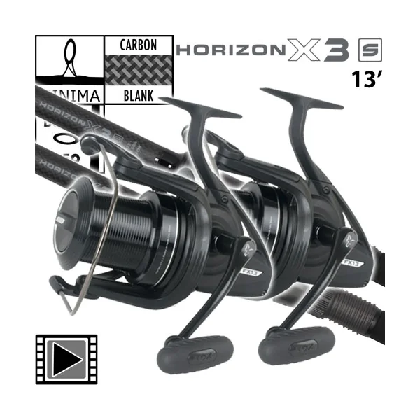 Ensemble Fox Horizon X3 S Slim Shrink 13' 3.5lbs FX13 (les 2)