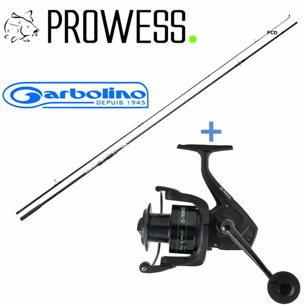 Ensemble Long Cast Serenity Carp Slim 13P 3.5LBS Et Serenity 7004FD