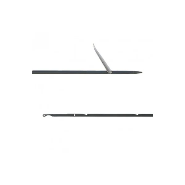 Flèche Beuchat à encoches Acier anti reflet - Mono ardillon - Ø 6.00 mm