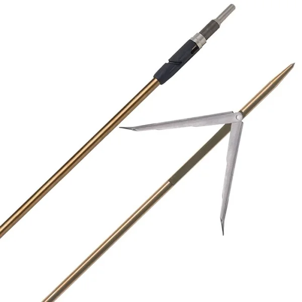 Flèche Salvimar Ø 7 mm double ardillons pour Predathor Vuoto 115 cm