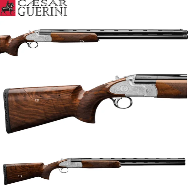 FUSIL SUPERPOSE GUERINI INVICTUS V SPORTING BANDE PLATE 12/76 CI 76CM