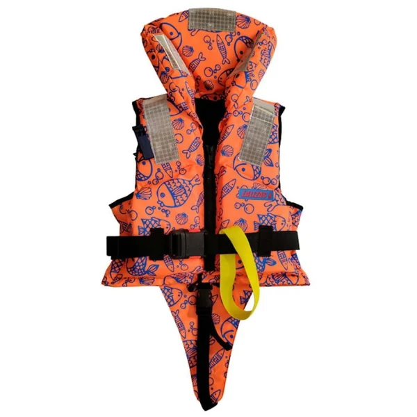Gilet de sauvetage enfant Lalizas 150N Orange Fluo Aquatique
