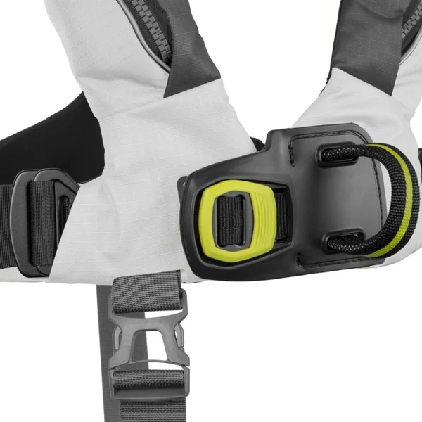 Gilet gonflable Spinlock 6D Deckvest 170 N Automatique Blanc Tropic + Harnais