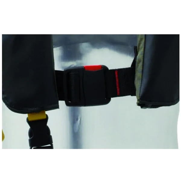 Gilet sauvetage gonflable 4Water Kingfisher 165N manuel kaki