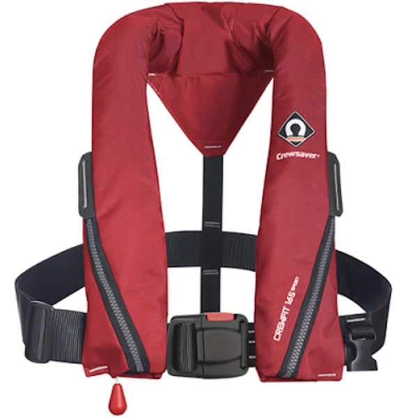Gilet sauvetage gonflable Crewsaver Crewfit Sport automatique rouge