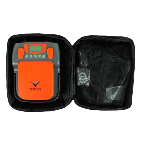 Gonfleur électrique Thorus Booster 9 PLUS batterie intégrée et Prise allume cigare 12V 16PSI/1.1 Bar
