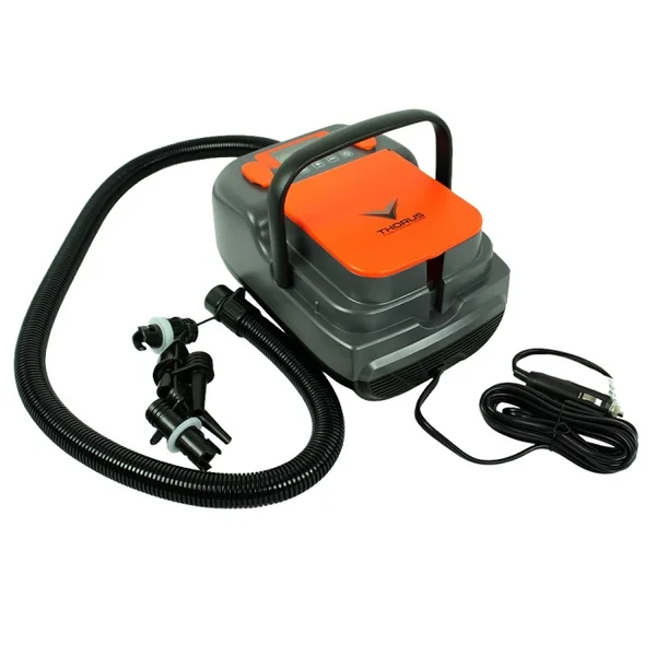 Gonfleur électrique Thorus Booster 9 PLUS batterie intégrée et Prise allume cigare 12V 16PSI/1.1 Bar
