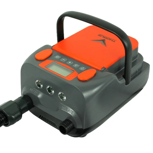 Gonfleur électrique Thorus Booster 9 PLUS batterie intégrée et Prise allume cigare 12V 16PSI/1.1 Bar