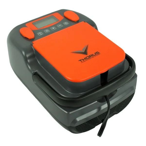 Gonfleur électrique Thorus Booster 9 PLUS batterie intégrée et Prise allume cigare 12V 16PSI/1.1 Bar