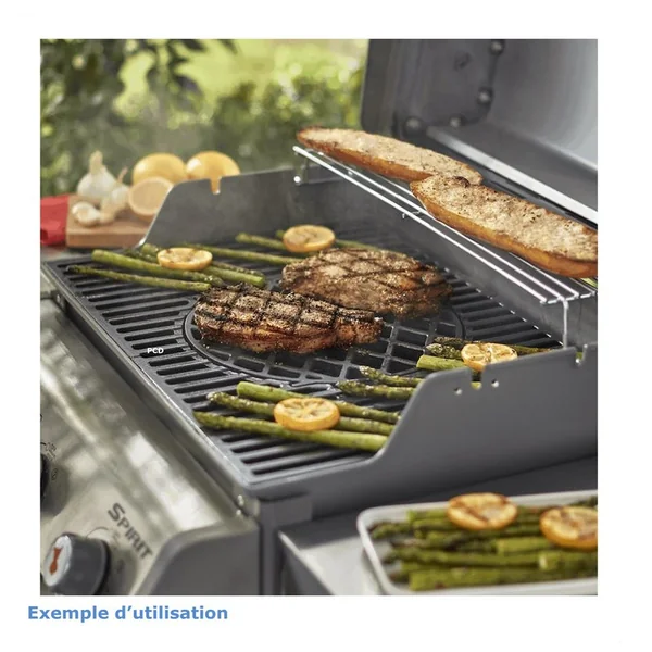 Grille De Saisie En Fonte D'Acier Pour Gourmet BBQ System Weber