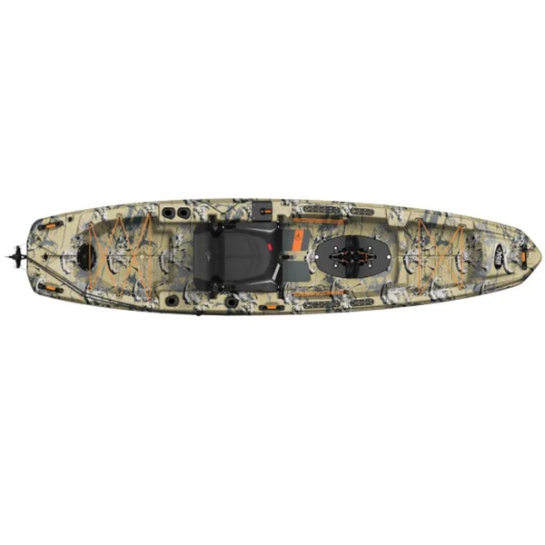 Kayak de pêche Pelican The Catch 130 HD II Light Khaki