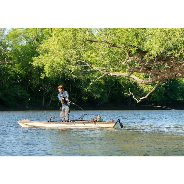 Kayak de pêche Pelican The Catch 130 HD II Light Khaki