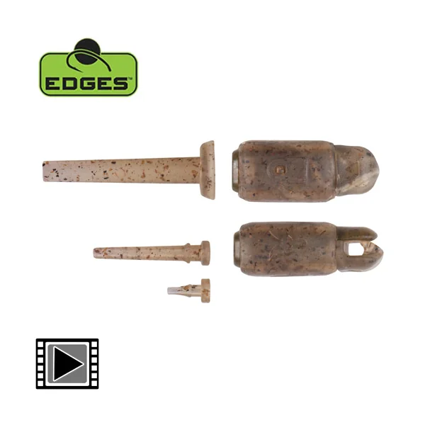 Kit de Montage Fox Edges Camo Heli-Clip (par 3)