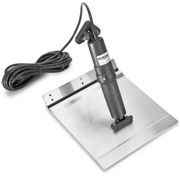 Kit flaps Lectrolab 230X460 mm pelles Aluminium avec commutateur LED 12V