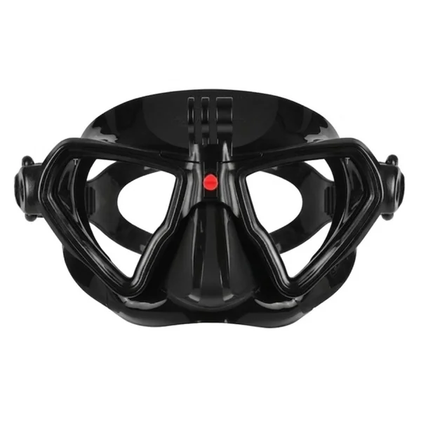 Masque chasse sous marine Dessault HD Element - Black + kit Action Cam offert