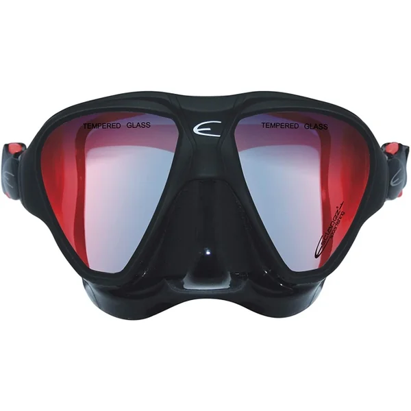 Masque de chasse sous marine en apnée Epsealon Deep Sub Red Flash