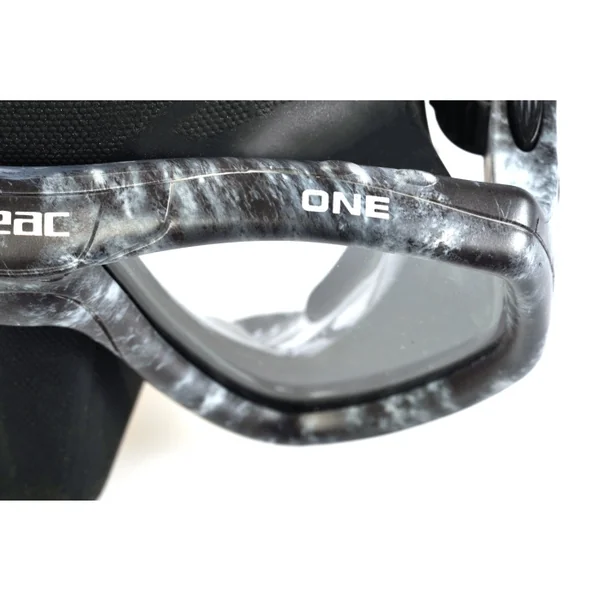 Masque de chasse sous marine en apnée Seac sub One Camo grey
