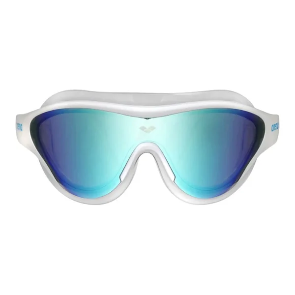 Masque de natation Arena The One mirror - Blue white black