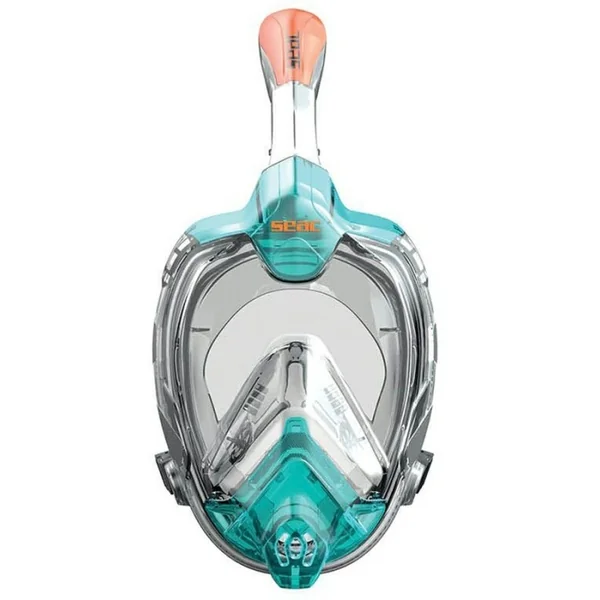 Masque Facial snorkeling Seac sub Libera Bleu - Taille L/XL