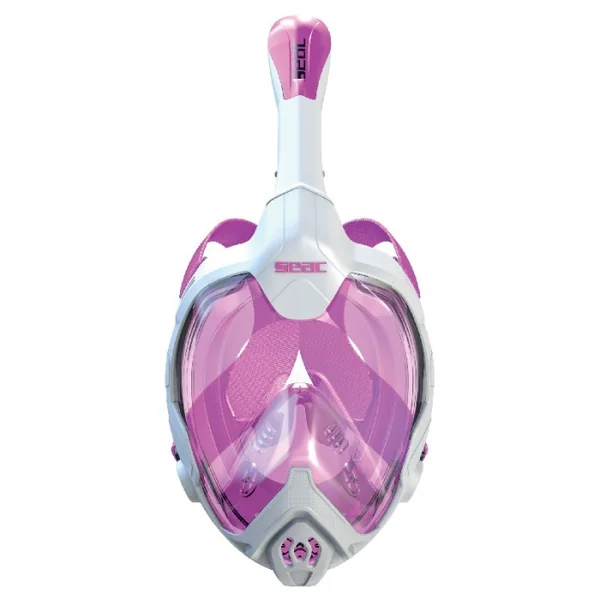 Masque Facial snorkeling Seac sub Magica Blanc-Rose XS/S 8 ans et +
