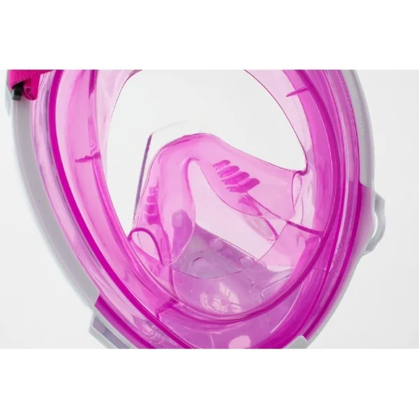 Masque Facial snorkeling Seac sub Magica Blanc-Rose XS/S 8 ans et +