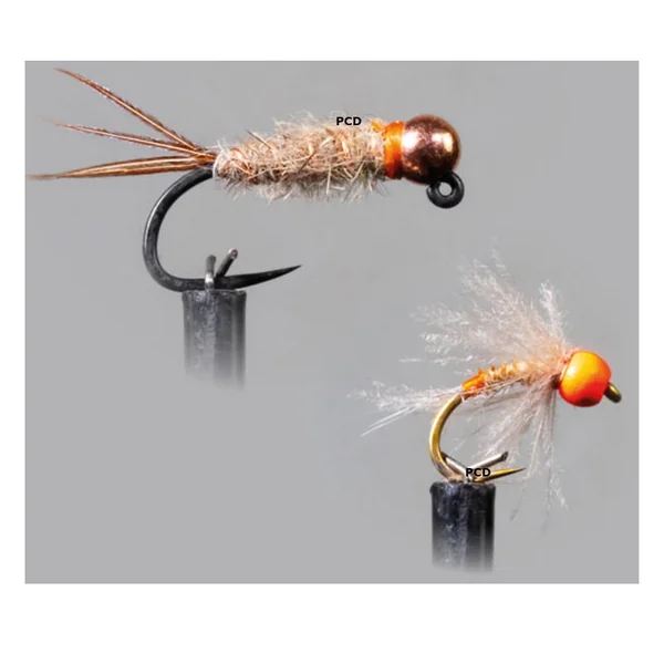 Montage De 2 Nymphes Garbolino Début De Saison Eaux Fortes - Eaux Teintées