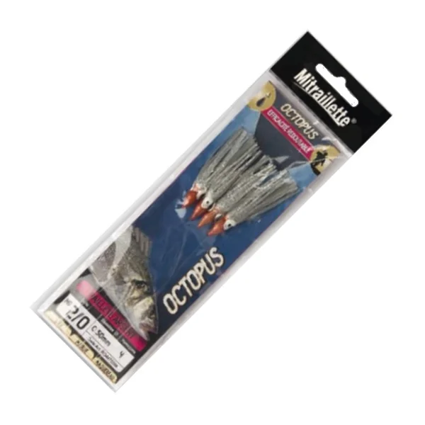 Montage Mitraillette Ragot 4 Octopus Pailleté Argent