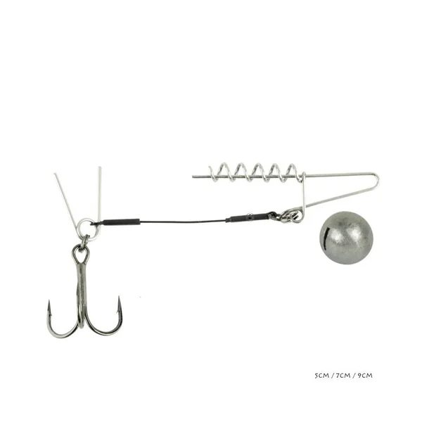 Montage Spro Softbait Spiral Stinger Rig