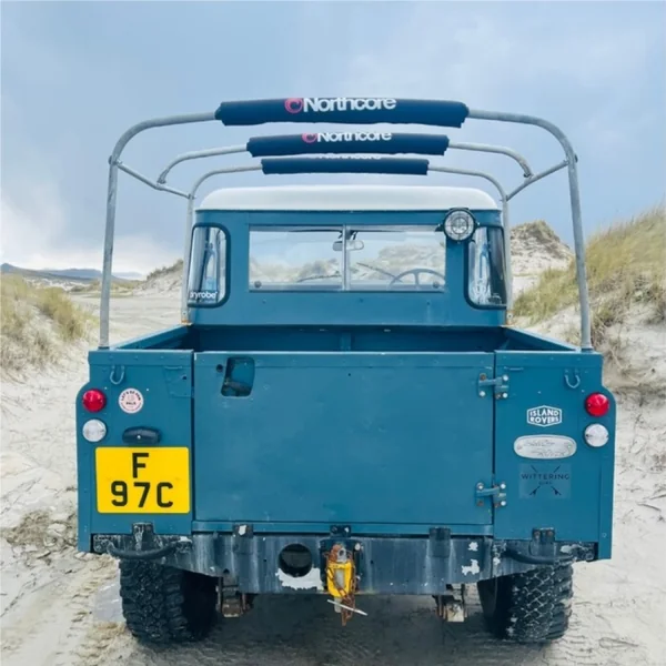 Mousse bar de toit Northcore Pads Wide Noir