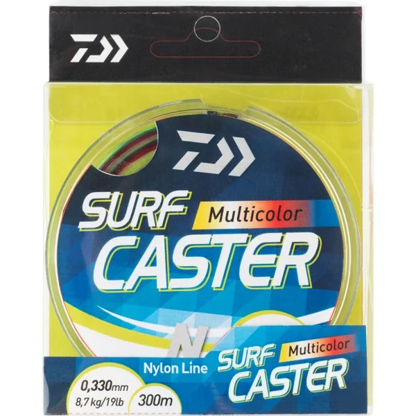 Nylon Daiwa Surfcaster 4 Color 300m 28/100 6,6kg