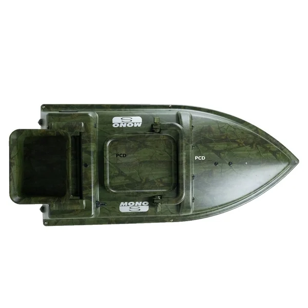 Pack Bateau d'Amorçage Anatec Monocoque S Camou OAK Avec Télécommande DE-SR07 Et Fishing Robot