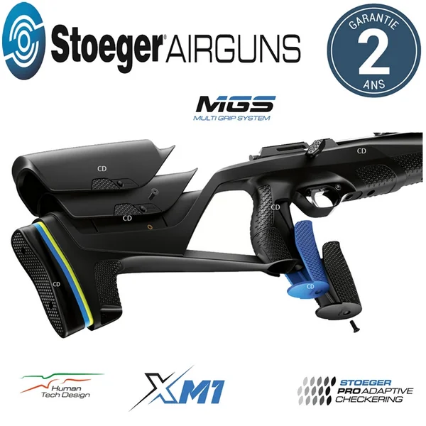 Pack Complet Stoeger Airguns XM1 PCP S4 Suppressor 20 Joules