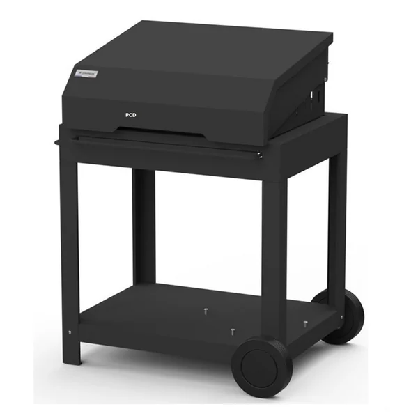 Pack Plancha Gaz Avec Chariot Et Couvercle Le Marquier Amalia Black Edition 360