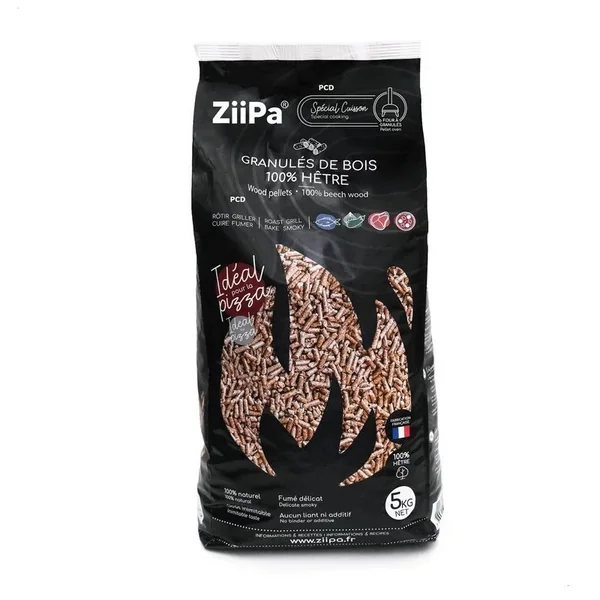 Pack Promo Four A Pizza A Pellets Ziipa Piana Eucalyptus Avec Pelle Perforée Et Sac De Pellets